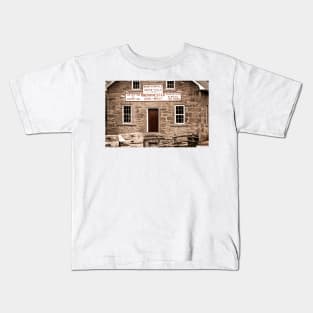 Mornigstar Mountain Mills at Decew Falls, Ontario Kids T-Shirt